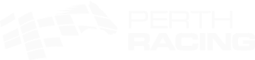 Perth Racing Logo White